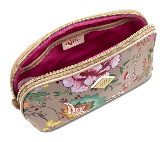 Oilily Trousse de toilette beige multicolore pour femme Colette