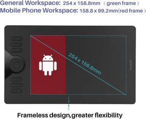 Huion Kamvas Pro 12, Tablette Graphique avec Ecran monitor tactile 12