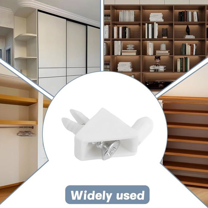 Lot De 8 Supports D'étagère IKEA - Taquets De Fixation Réf. 113301