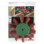 Bosch 2609256537 Brosse circulaire pour perceuse Fils nylon et abrasif corindon 6 x 100 mm