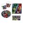 Bougie danniversaire Hulk Avengers 7,5 cm Generique