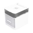 Mini Climatiseur – Nosheir – Refroidissement rapide brume nano USB – Purification air – Bureau, Chambre – Blanc 14.5x16.5cm