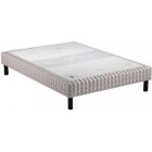 Sommier à lattes EPEDA 140x190 multi-ressorts unic - 8 lattes rigides transversales