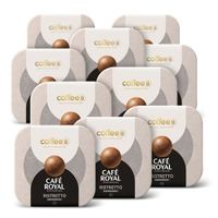 90 Boules de Café CoffeeB - RISTRETTO - 100% Compostables - Compatible avec machines CoffeeB by Café Royal