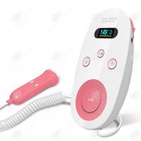 HTBE® Instrument de détection intelligent de bébé de réduction de bruit Détecteur sensible portatif d'affichage intelligent d'OLED
