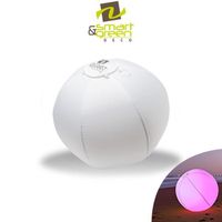 Luminaire LED flottant Smart & Green - Ballon lumineux LED « Bubble » multicolore 60 cm
