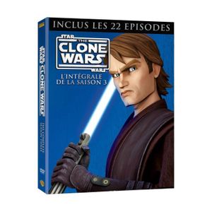 DVD DESSIN ANIMÉ Star wars : The Clone Wars - Saison 3 - Coffret DV