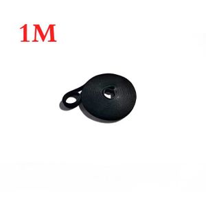 ENROULEUR Noir 1m--Enrouleur de câble, organisateur de câble attaches souris fil support d'écouteurs chargeur USB gesti