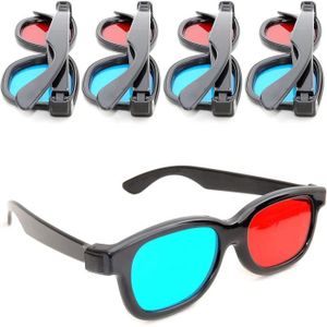 LUNETTES 3D Lot de 5 paires de lunettes 3D pour télévisions an