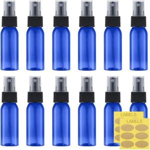 VAPORISATEUR VIDE 30Ml Bleu Flacon Spray Vide (12 Pièces) Vaporisateur Parfum, Bouteille Rechargeable De Voyage, Pulvérisateur Atomiseur Pour [n1356]