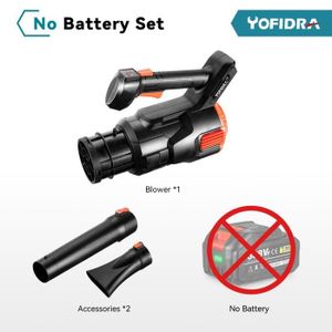 ASPIRATEUR - SOUFFLEUR Pas de batterie - Yofidra-Souffleur d'air électrique sans fil pliable, Aspirateur injuste du cuir chevelu, Ba