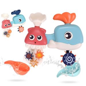 Salle De Bain Pour Enfants Baleine Moulin à Vent Jouet De Douche Bébé Jouant Avec Des Jouets De Pulvérisation Deau