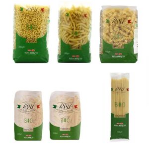 SPAGHETTI TAGLIATELLE Lot 6x500g - Pâtes italiennes BIO : Farfalle, Coqu