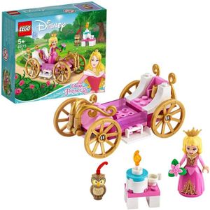 ASSEMBLAGE CONSTRUCTION Jeu de construction LEGO Disney Princess - Le carrosse royal d'Aurore - Plus de 50 pièces