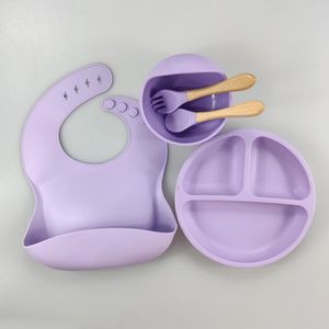 COUVERTS BÉBÉ Ensemble de vaisselle en silicone pour bébé - Marq