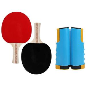 BOIS CADRE DE RAQUETTE Raquette de Ping Pong Professionnel Set Portable a