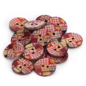 KIT DE COUTURE XIG boutons de couture 100 pièces boutons ronds peints coquille de noix de bricolage couture mercerie thermocollant Type 1