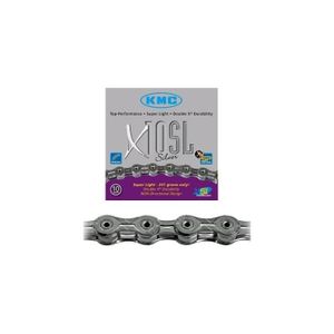 Lot de 2 KMC X10.93 10 Vitesse Vélo Chaîne Pour Shimano Campagnolo SRAM Stretchproof