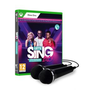 JEU XBOX ONE Let's Sing 2023 + 2 Micros Jeu Xbox One et Xbox Se