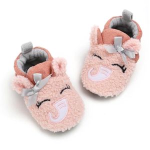 BABIES Chaussures Premiers Pas d'hiver pour bébé garçon ou Fille-Rose Elephant