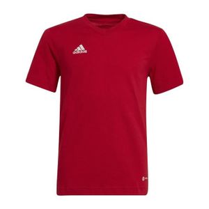 T-SHIRT T-shirt ADIDAS Entrada 22 Tee Rouge - Mixte/Enfant