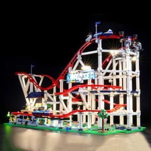 ASSEMBLAGE CONSTRUCTION Kit De Led Pour Lego Roller Coaster, Compatible Av