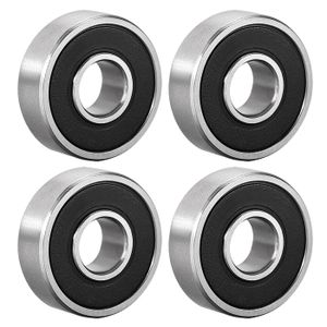 roulement à billes scellé en caoutchouc roulements en acier à haute teneur en carbone de 17 mm x 26 mm x 5 mm paquet de 10 6803-2RS Roulement à billes à gorge profonde à une rangée 