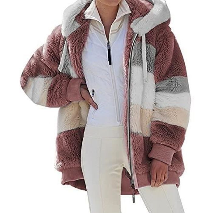 manteau polaire femme