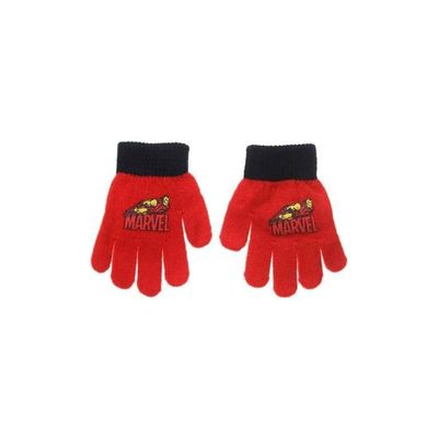 Lot De 6 Moufles Enfants Extensibles - 3 Doigts Pleins + 3 Cinq Doigts - Tissu Tricoté Chaud - Pour Hiver, Ski, Jeux Extérieurs