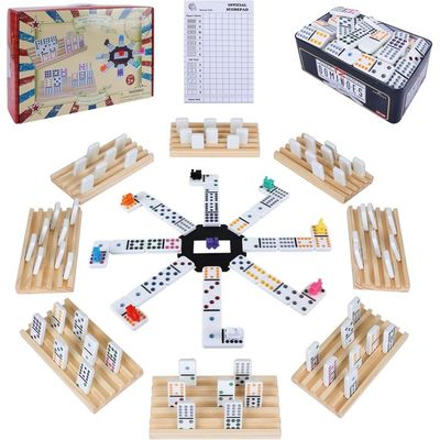 CARDINAL LEGACY - JEU DOMINOS TRAIN MEXICAIN DOUBLE 12 AVEC POINT CARDINAL LEGACY - JEU DOMINOS TRAIN MEXICAIN DOUBLE 12 AVEC POINT