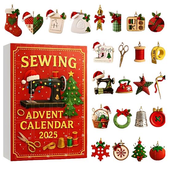Calendriers De L'Avent Machine À Coudre 2025, Calendrier De Compte