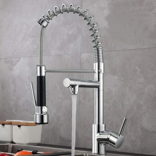 flexible pour douche extractible HANSGROHE 95507000 longueur 150 cm flexible  de douchette à main pour robinet de cuisine