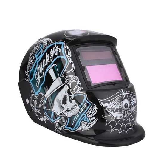 Casque De Soudure Solaire Titan à Masque Automatique - Design Crâne, NEUF