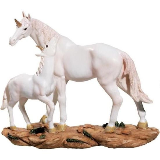 Mythologie La Licorne Blanche Dans Une Forêt Magique | Photo Premium