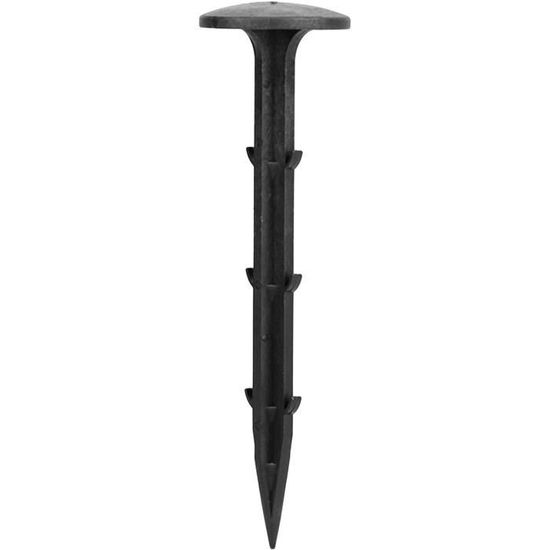 Lot De 10 Pinces à Ressort Métal Noires – Pour Tente, Kayak, Pagaie