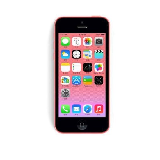 Règlement intérieur de l'écran domestique de l'iPhone 5C-32G Smartphone-Rose