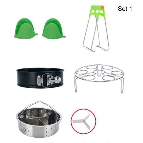 Support Vapeur Pour œufs En Inox - 9 œufs, Poignées Silicone, Pour Autocuiseur Instant Pot, Cuisson Vapeur Facile