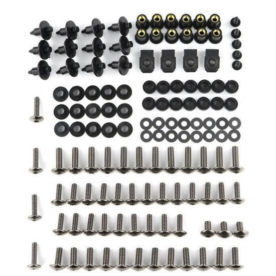 Kit Boulons Carénage Triumph Trophy SE - 88 Pièces Acier Inox - Pour Toutes Années