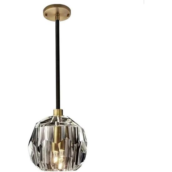 Plafonnier Suspendu Hofstein – Moderne Noir Métal – Pour Salon, Chambre, Couloir