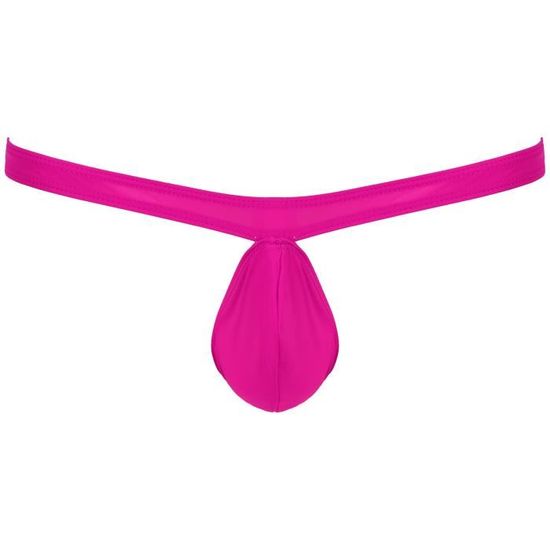 String Tanga Pour Homme Respirant Doux Et à Patchwork De Blocs De