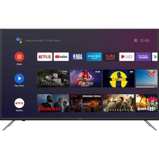 POLAROID - ANDROID TV LED - 58'' (146cm) - 4K UHD - Wifi - Netflix - YouTube - 4x HDMI - 3x USB - HDR 10 - Chromecast