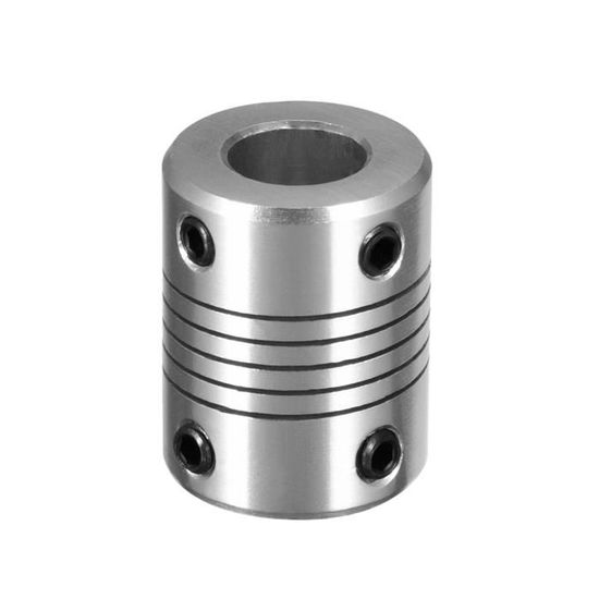 sourcing map Flexible Accouplement Arbre 17mm à 20mm 51mm x 44mm Moteur Coupleur Joint