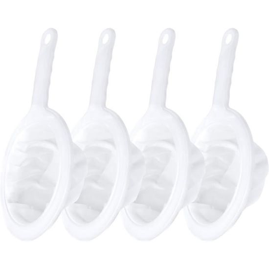 Lot De 2 Tamis à Farine En Acier Inoxydable Fin, Tamis à Mailles Rondes, Passoire à Poudre