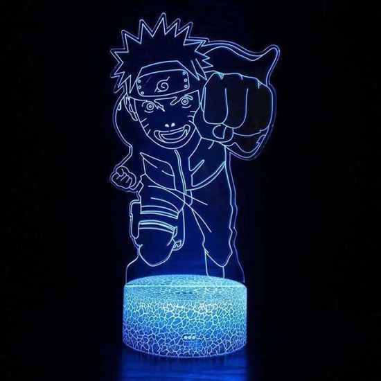 Enfant 3D colorée LED télécommande tactile cadeau de Noël créatif lampe de table 7 Couleurs - Les dessins animés #41