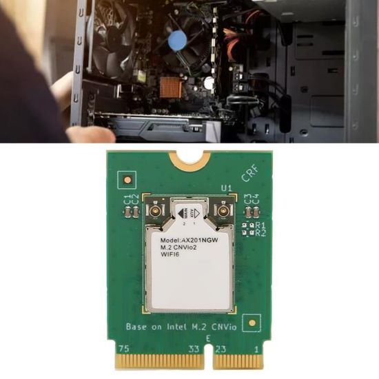 Cnvio3 Module Carte réseau pour ordinateur portable Module sans fil M.2 CNVio2 ...