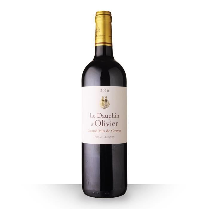Le Dauphin d'Olivier 2016 AOC Pessac-Léognan - 75cl - Vin Rouge