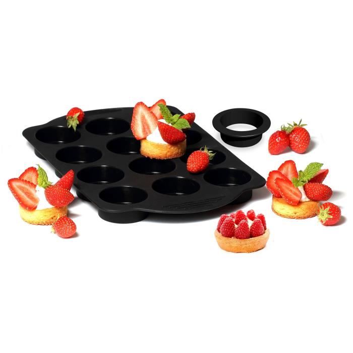 YOKO DESIGN Kit tartelettes rouge