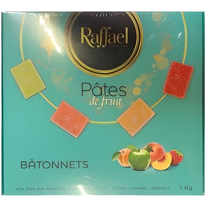 Pâtes de fruits batonnets - 1kg