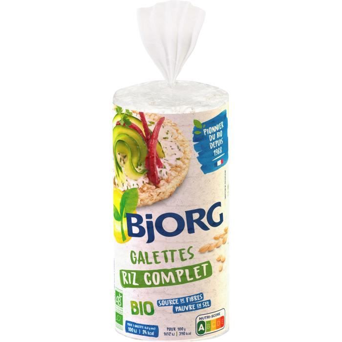Galettes de riz complet 130 g Bjorg