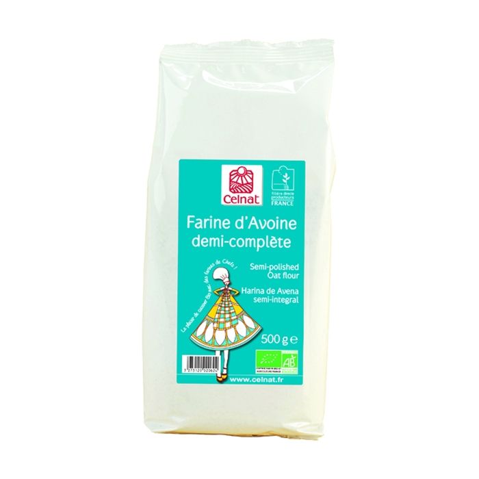 CELNAT - FARINE D'AVOINE 500 GR